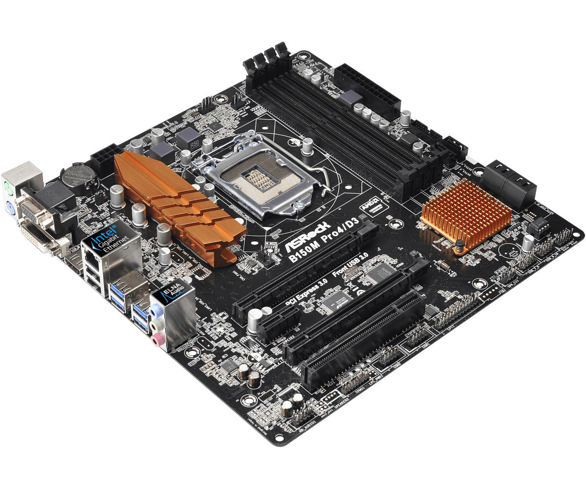 Asrock b150m hds какие процессоры поддерживает